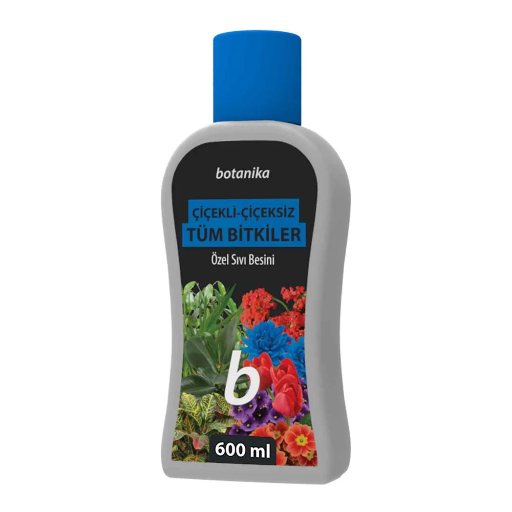 Botanika 5030 (Mavi) – Çiçekli-Çiçeksiz Tüm Bitkiler İçin Özel Sıvı Besini 600 ml