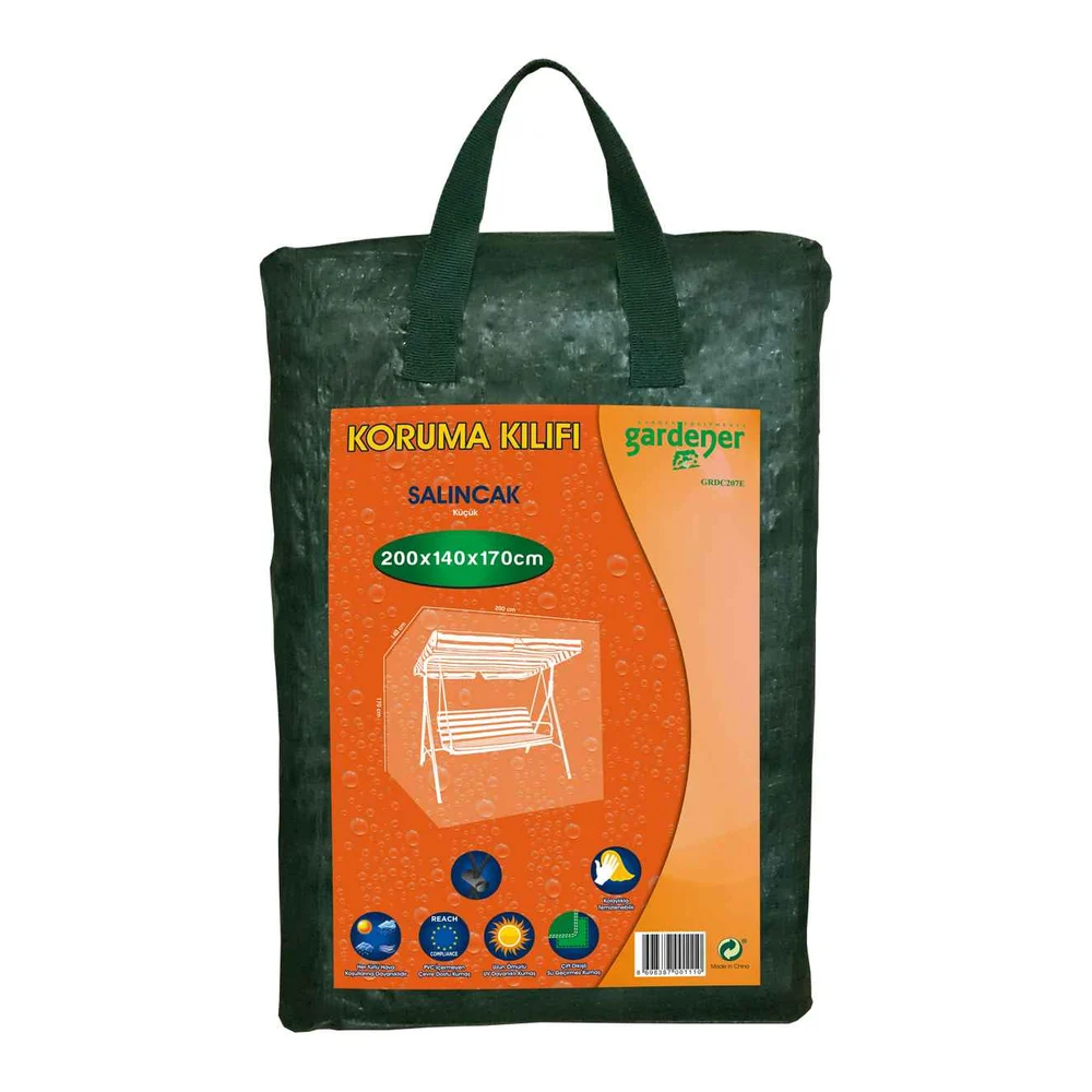 Gardener GRDC207E Salıncak Koruma Örtüsü Küçük PE (200 cm x 140 cm x 170 cm) – Ürün görseli