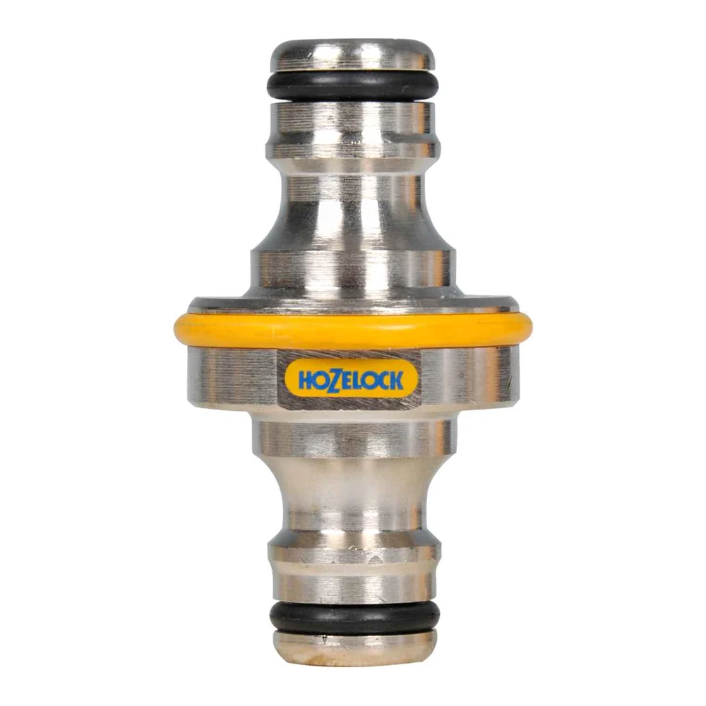 Hozelock 2044H Metal Çift Yönlü Hortum Adaptörü Bağlantısı 1/2" – Ürün görseli