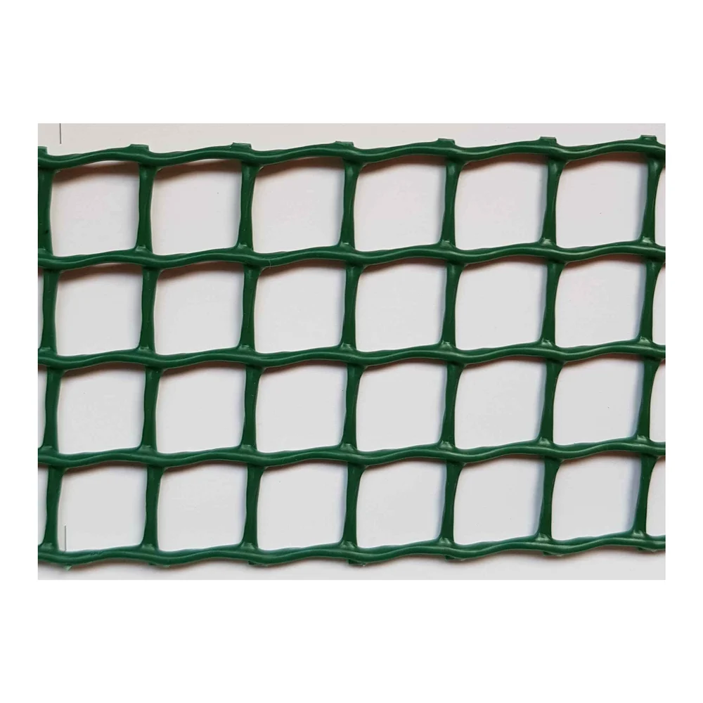 Intermas 170606 C-114 Yeşil 1×25 m 10×10 mm UV Filtreli Yüksek Dayanıklı Plastik Çevirme Çiti (HDPE)