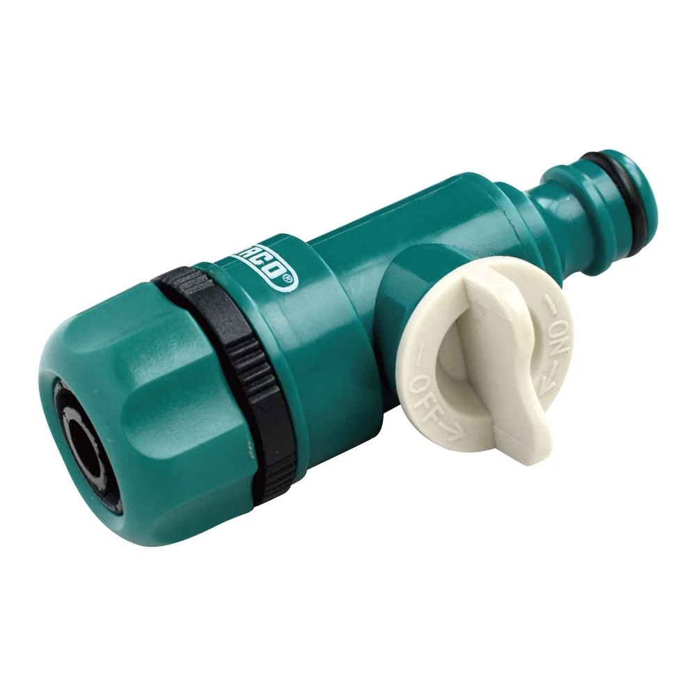 Raco 55253 Vanalı Hortum Ucu, Regülatörü 1/2"