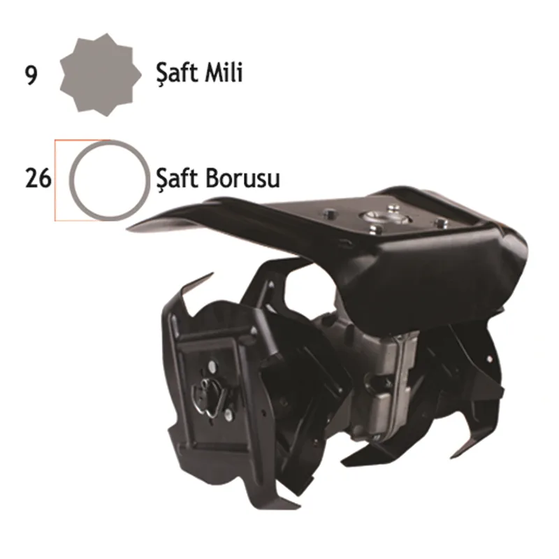 Baco Tırpan Çapa Aparatı 28 mm 9 Yıldız