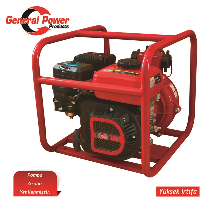 General Power Benzinli Su Motoru 2" 7.0 HP Yüksek Basınçlı