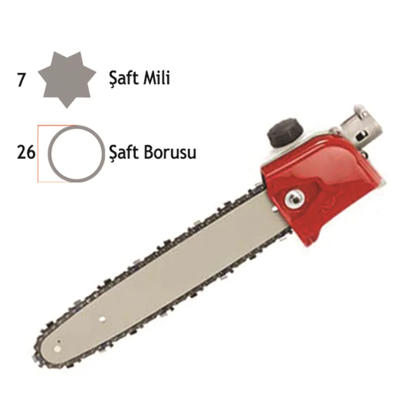 General Power Motorlu Tırpan Zincirli Testere Aparatı 26MM 7 Yıldız