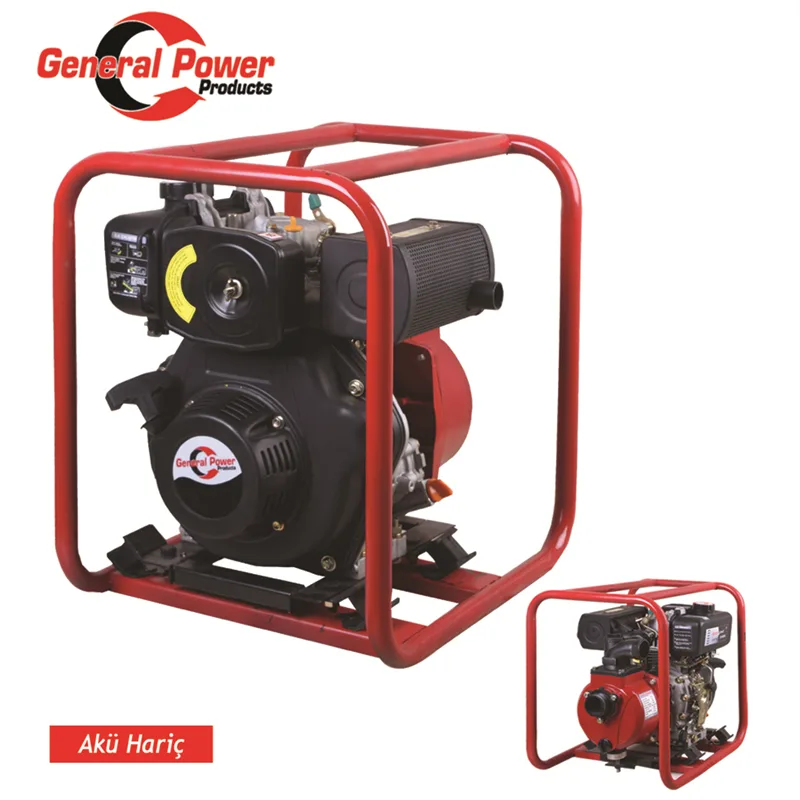 General Power Su Motoru Dizel 2" 5.0 HP İpli -Marşlı