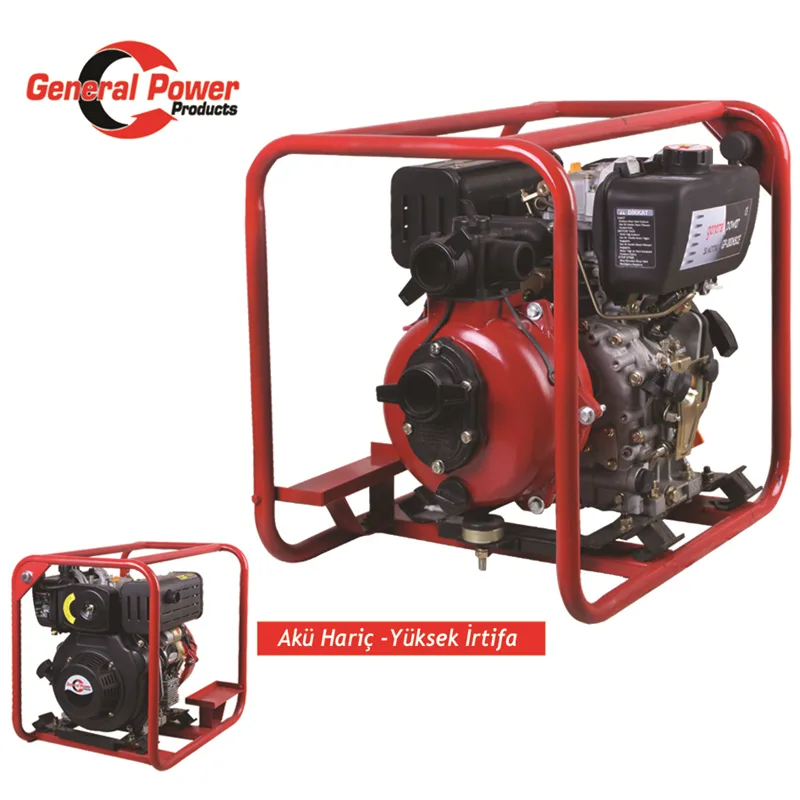 General Power Su Motoru Dizel 2" 7.0 HP Yüksek Basınçlı