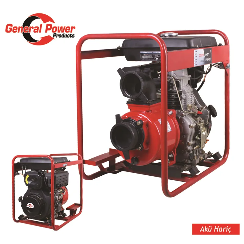 General Power Su Motoru Dizel 4" 10 HP İpli-Marşlı