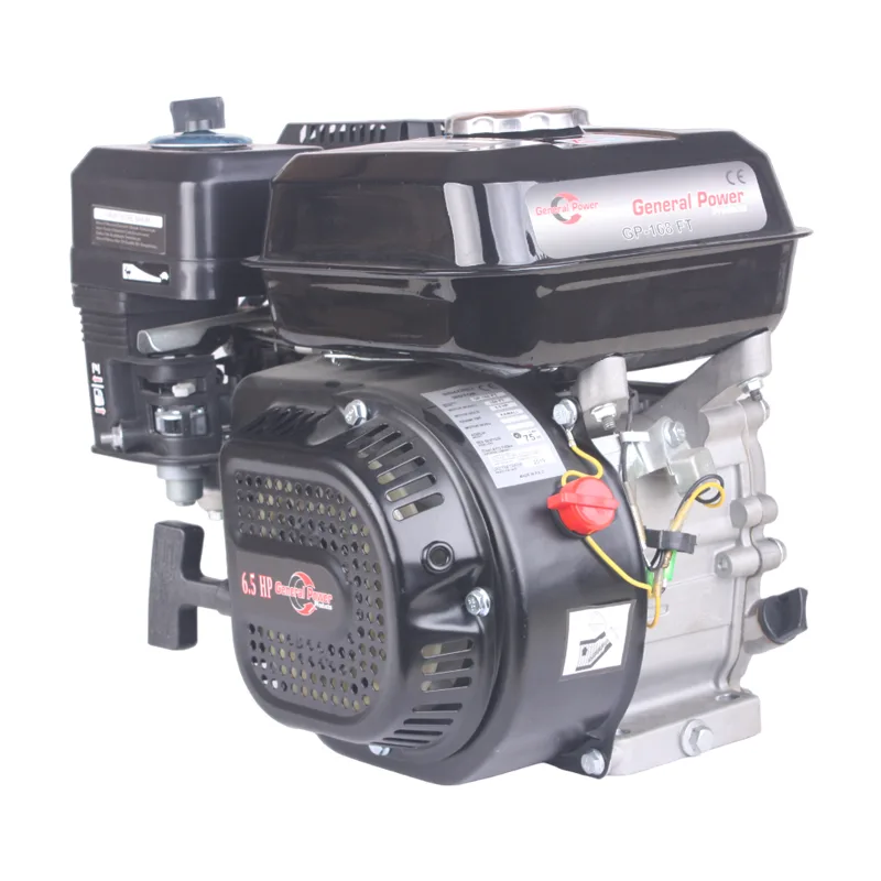General Power Tek Motor 6.5 HP Konik İpli