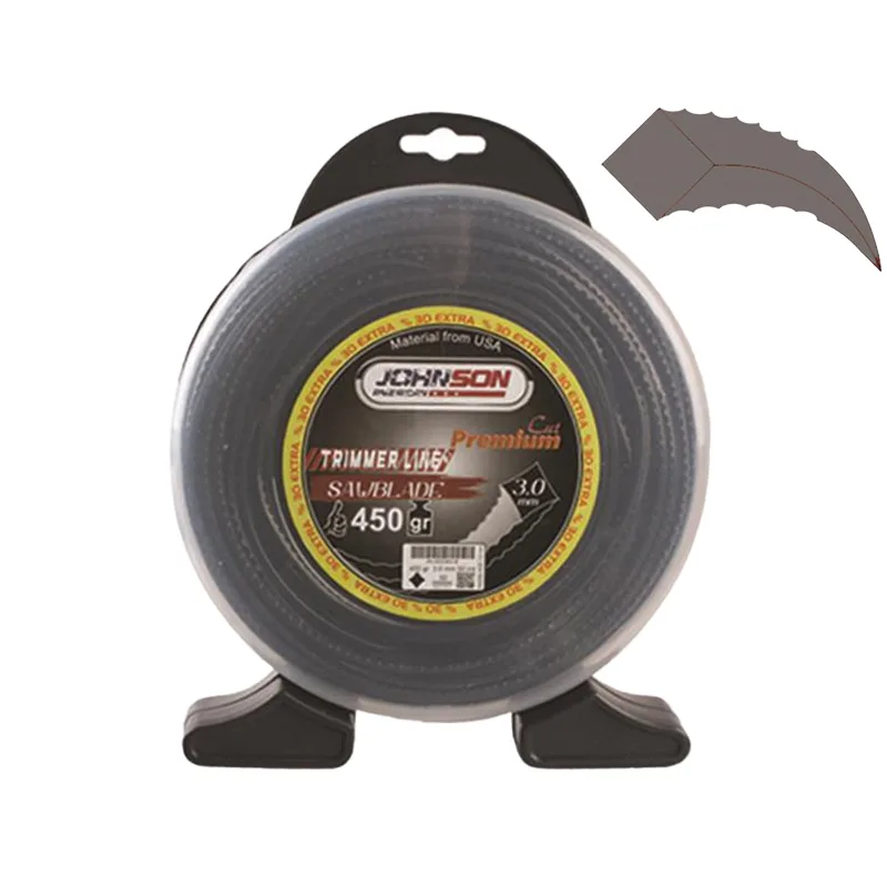 Johnson Misina 3.0 mm 450 gr Testere Tipi (Tırtıklı)