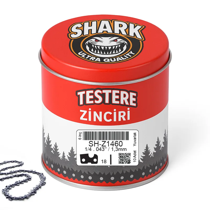 Shark Mini Zincir 6 Inc. 18.5 Diş 1.1 mm