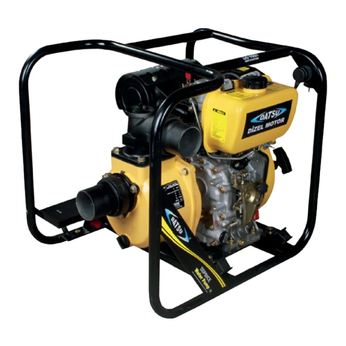 DDP 100CE (B) (4") Dizel Marşlı Büyük Depolu Motopomp - 11HP