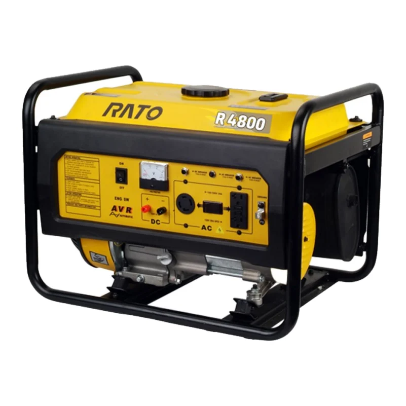 R 4800 Benzinli ipli Monofaze Jeneratör - 4.4kVA – Ürün görseli