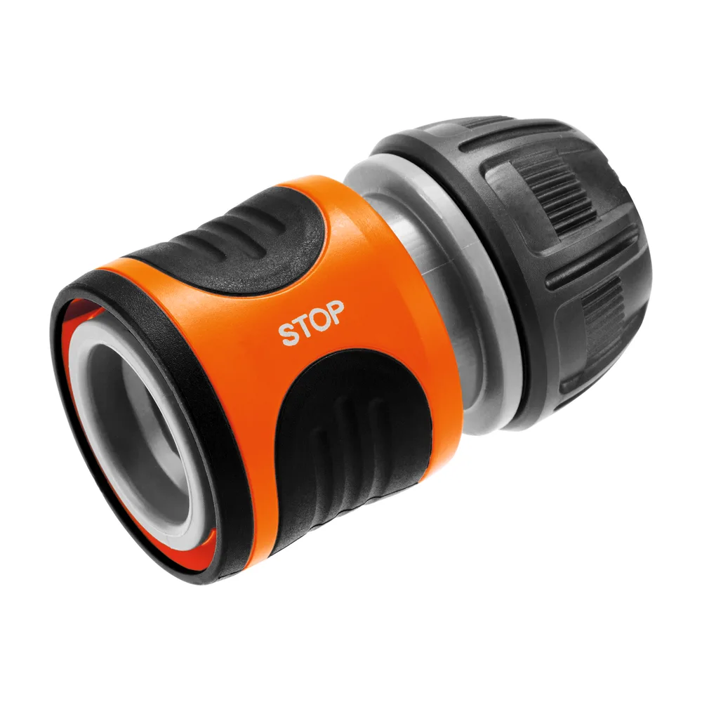 Stoplu Hortum Adaptörü 13mm (1/2")- 15mm (5/8")