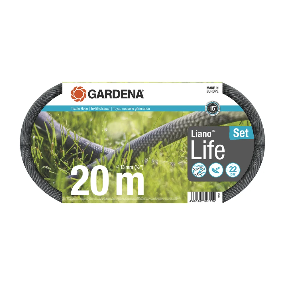 Tekstil Hortum Liano™ Life 20m, Set