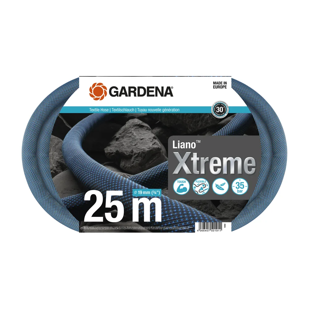 Tekstil Hortum Liano™ Xtreme 25m, 3/4"