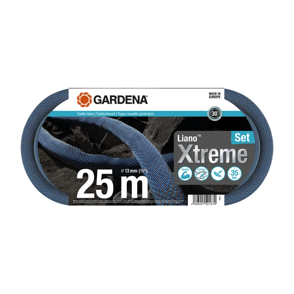 Tekstil Hortum Liano™ Xtreme 25m, Set