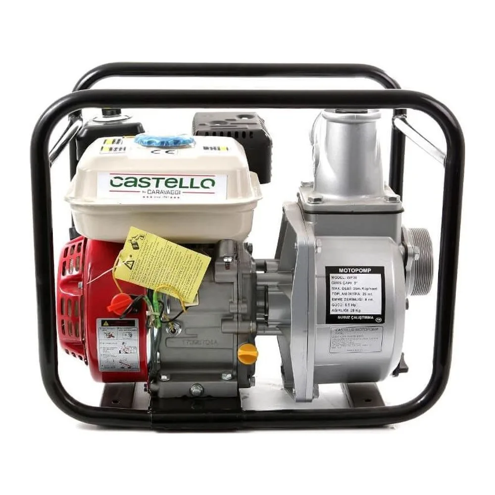 Castello WP30 Benzinli Motorlu Su Pompası